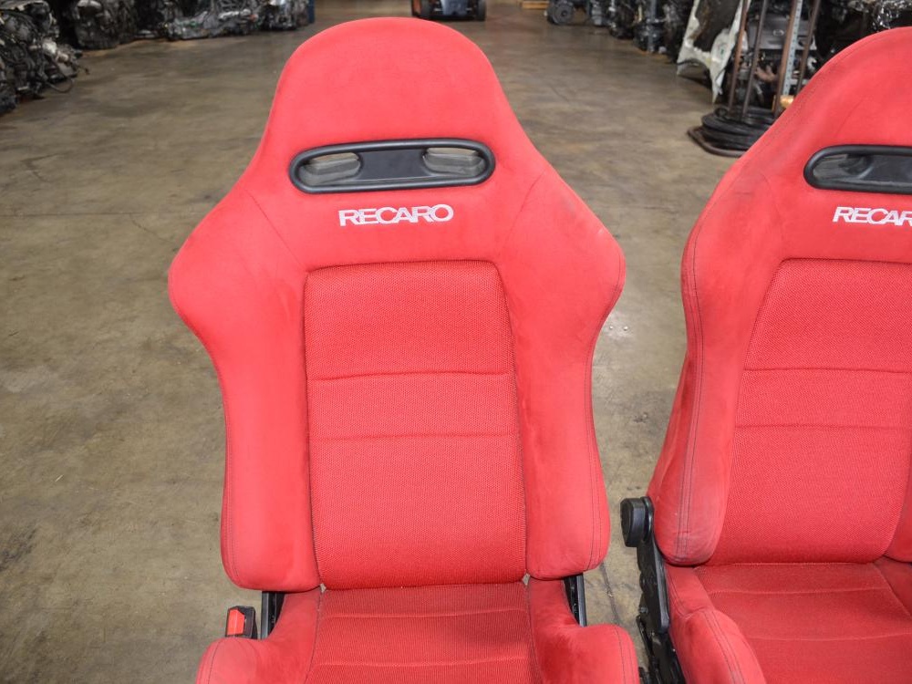JDM ACURA RSX DC5 RED RECARO MINT CONDITION COMES WITH RAILS DC5 EP3 FOR SALE: Image 5