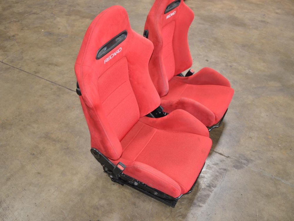 JDM ACURA RSX DC5 RED RECARO MINT CONDITION COMES WITH RAILS DC5 EP3 FOR SALE: Image 2