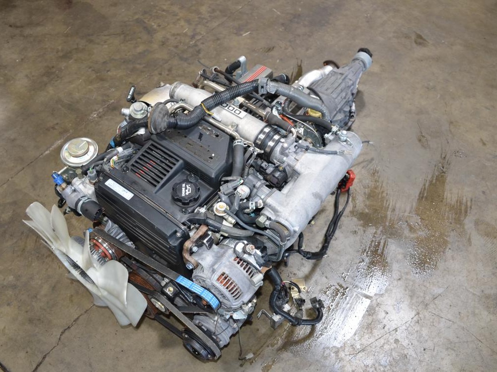 JDM 87-92 Toyota Cressida Supra 3.0L Twin Cam Turbo Engine OEM JDM 7MGTE: Image 4