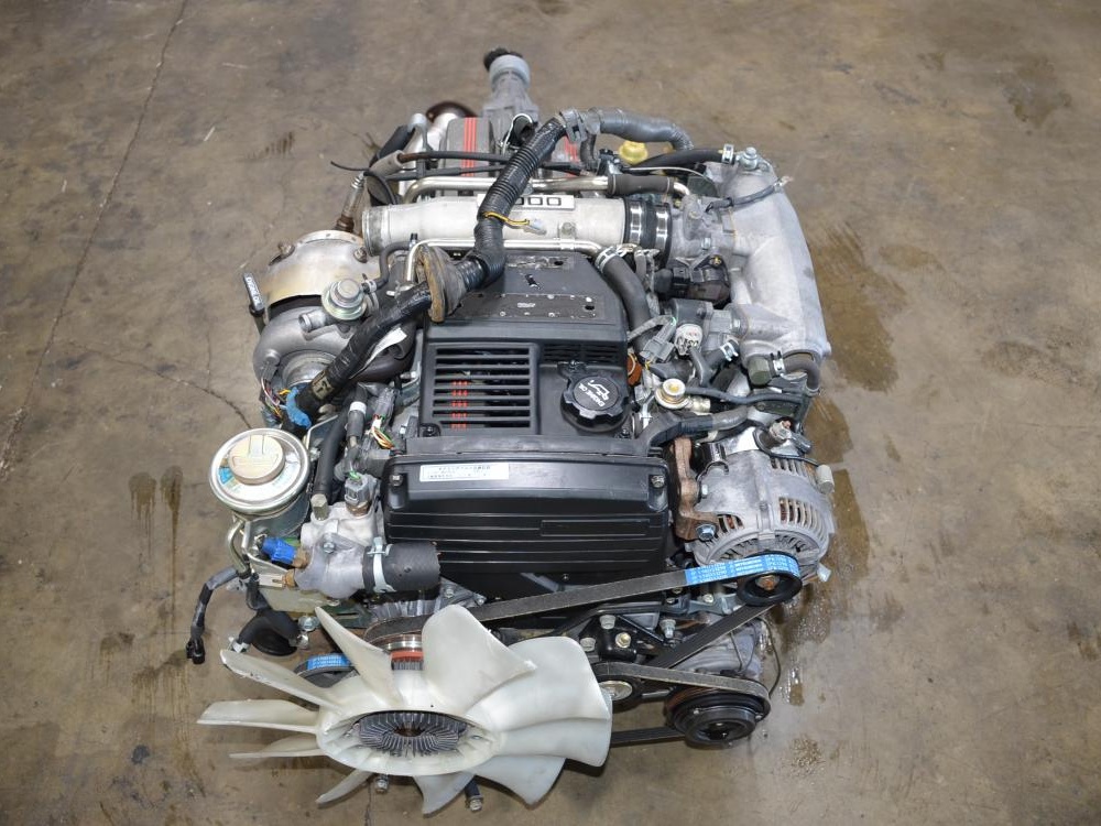 JDM 87-92 Toyota Cressida Supra 3.0L Twin Cam Turbo Engine OEM JDM 7MGTE: Image 2