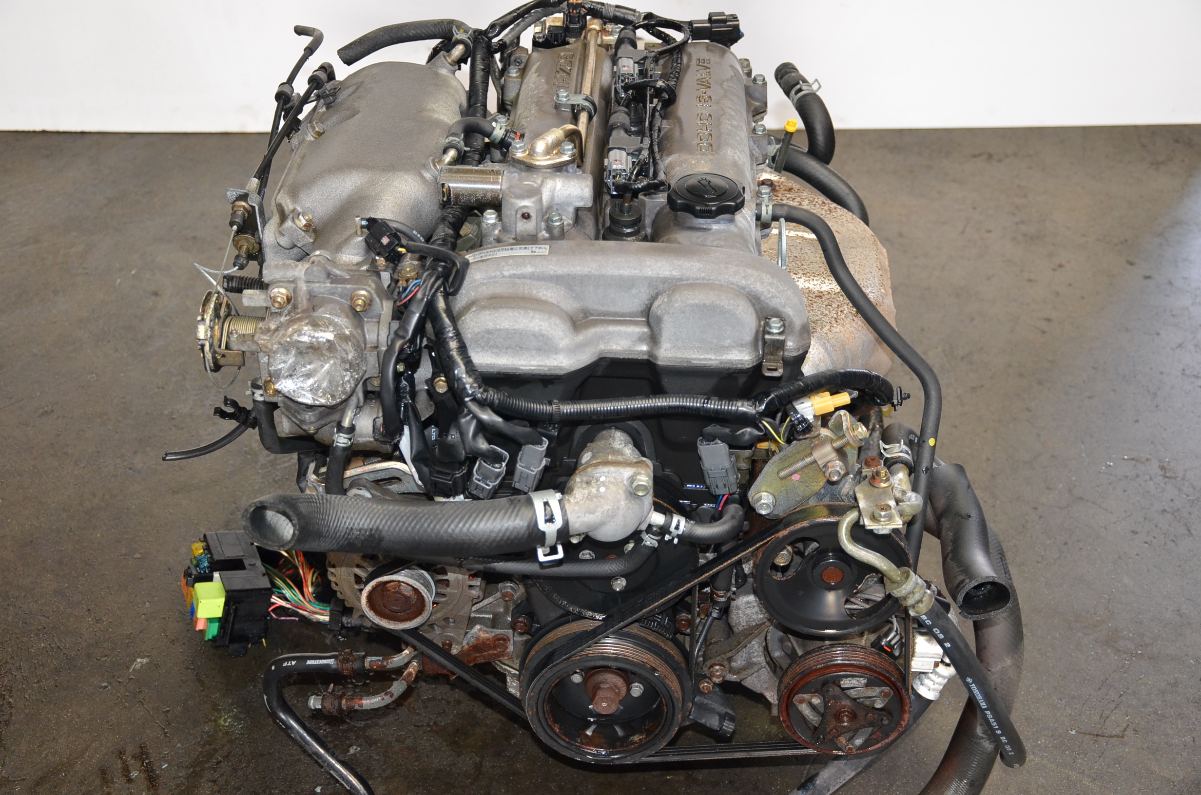 MAZDA MIATA 1.6L ENGINE WITH MANUEL 5 SPEED TRANSMISSION B6 MOTOR ...