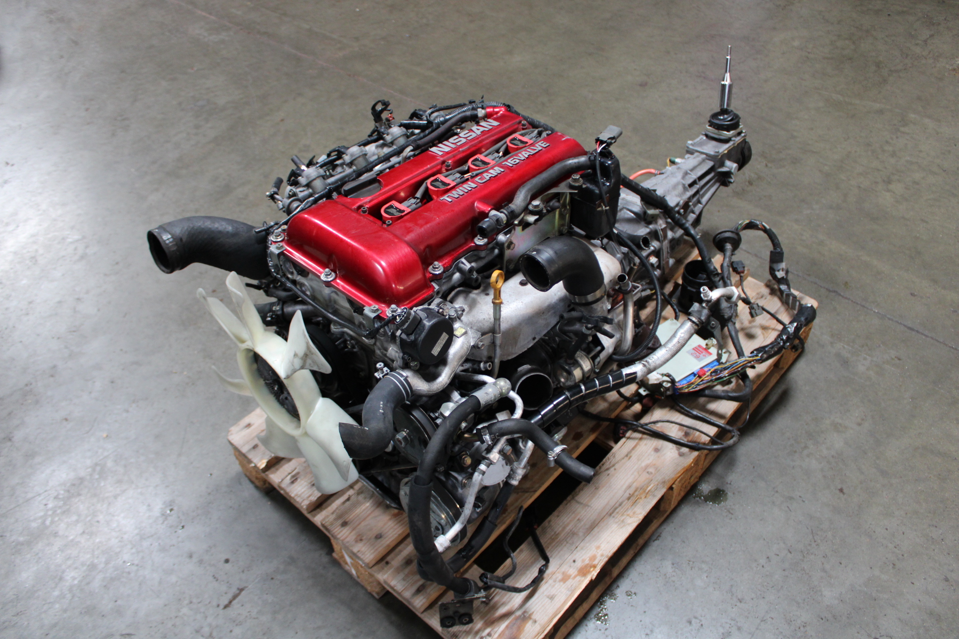 JDM SR20DET NISSAN SILVIA S13 2.0L REDTOP TURBO ENGINE 5SPD