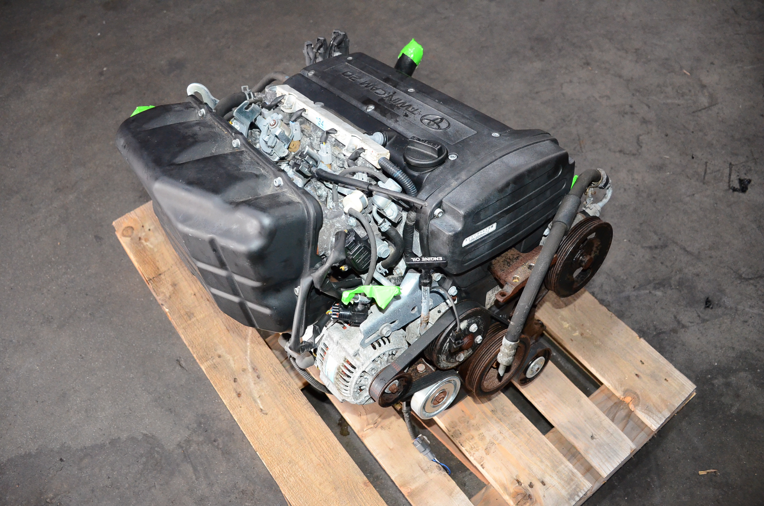 JDM Toyota Levin 4AGE 20Valve Engine 4A-GE Blacktop AE111 BLACK