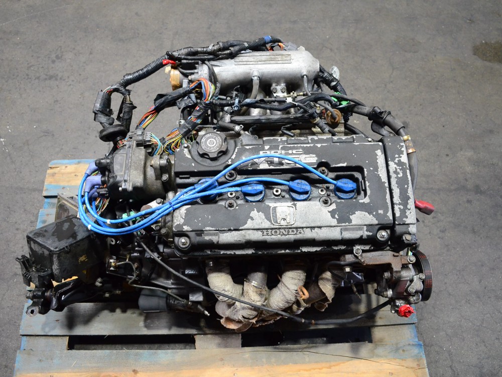 Jdm Honda Civic Sir Engine B16A OBD1 1.6L Vtec 1991 5 Speed TRANSMISSION P30 ECU FGK Headers SPOON ECU FOR SALE