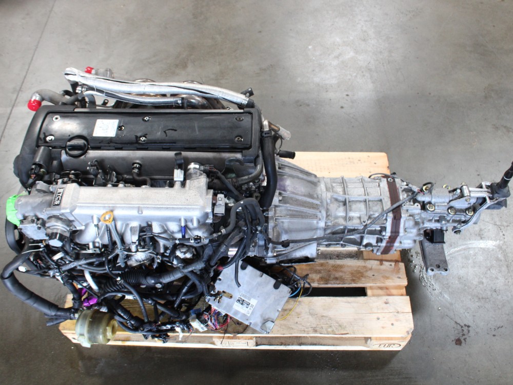 JDM Toyota 1JZ-VVTi Upgrade Turbo + Manifold R154 5 Speed Transmission Wiring Harness ECU for sale